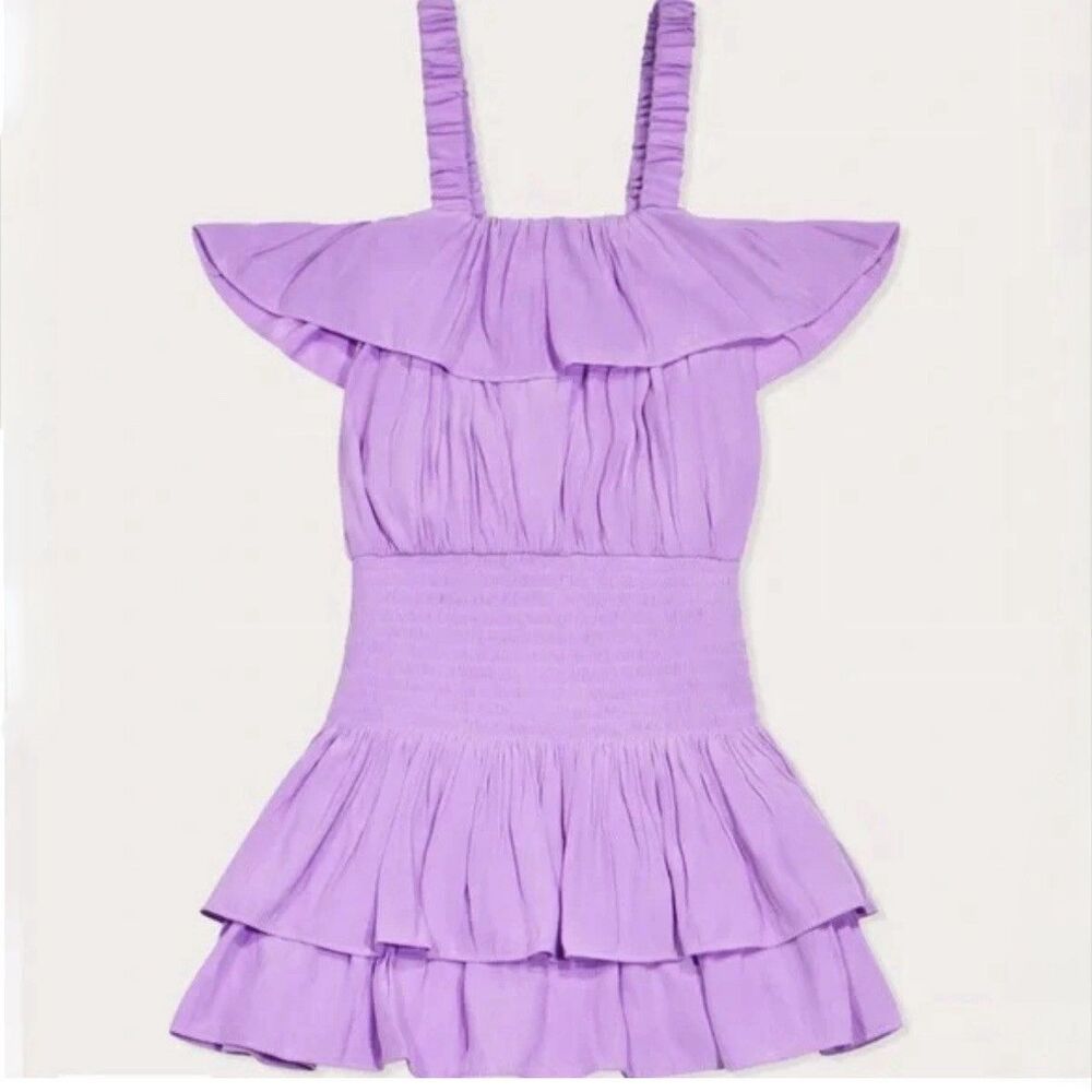 NWT RAMY BROOK Girls’ Size 7-8 Leon Dress Sleeveless Color Mauma